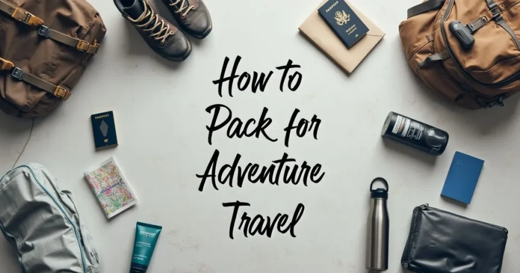 How to Pack for Adventure Travel