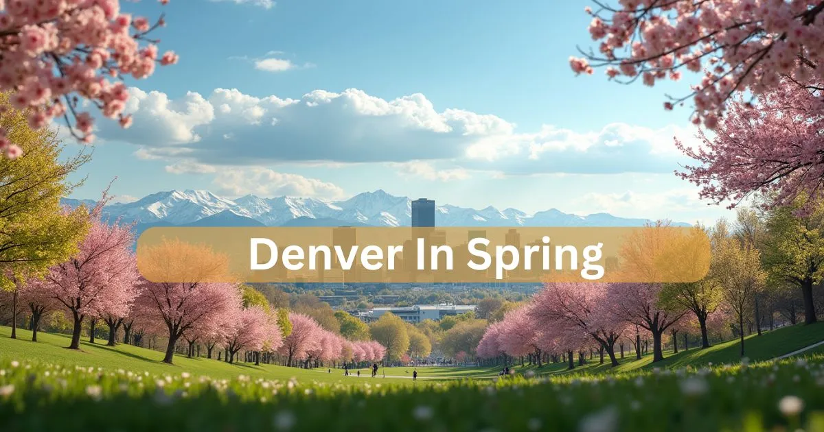 denver in spring