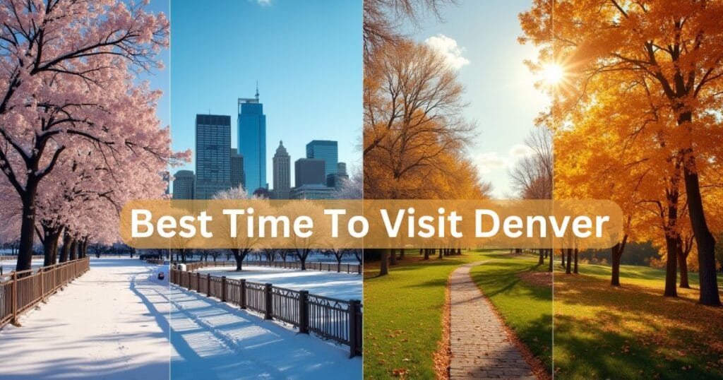 Best time to visit denver