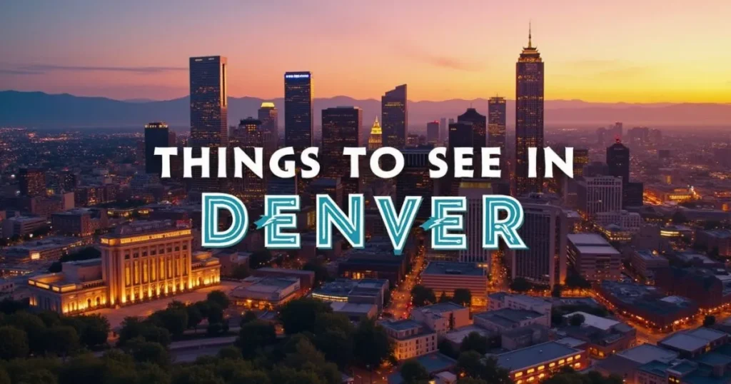 Things to See in Denver